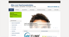 Desktop Screenshot of haartransplantatie-info.nl